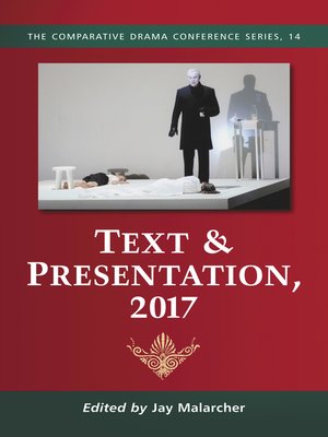 cover image of Text & Presentation, 2017